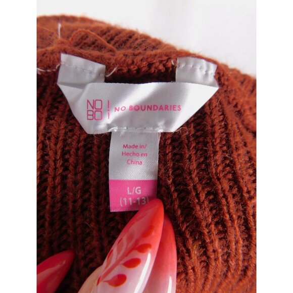 Unified Title "No Boundaries Large Rust Duster Cardigan Lace Up Cottagecore - Picture 10 of 12